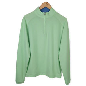 Peter Millar Seaside drirelease® Natural Touch Quarter-Zip SZ M $138